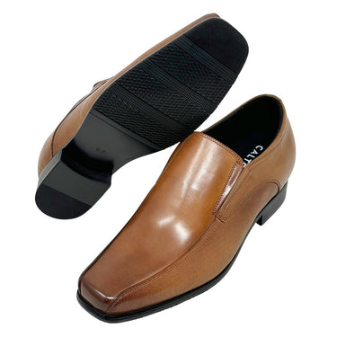 Elevator shoes height increase FST0087 - 3 Inches Taller (Copper Brown) - Size 9.5 Only